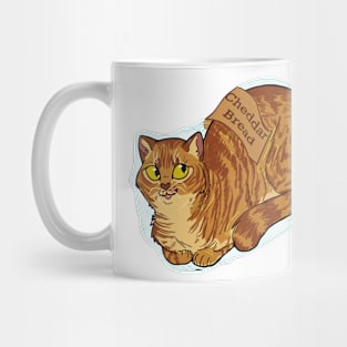 Catloaf: Cheddar Bread (Orange tabby) Mug